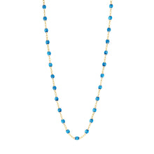 Gigi Clozeau - Collier azur Classique Gigi, or jaune, 50 cm