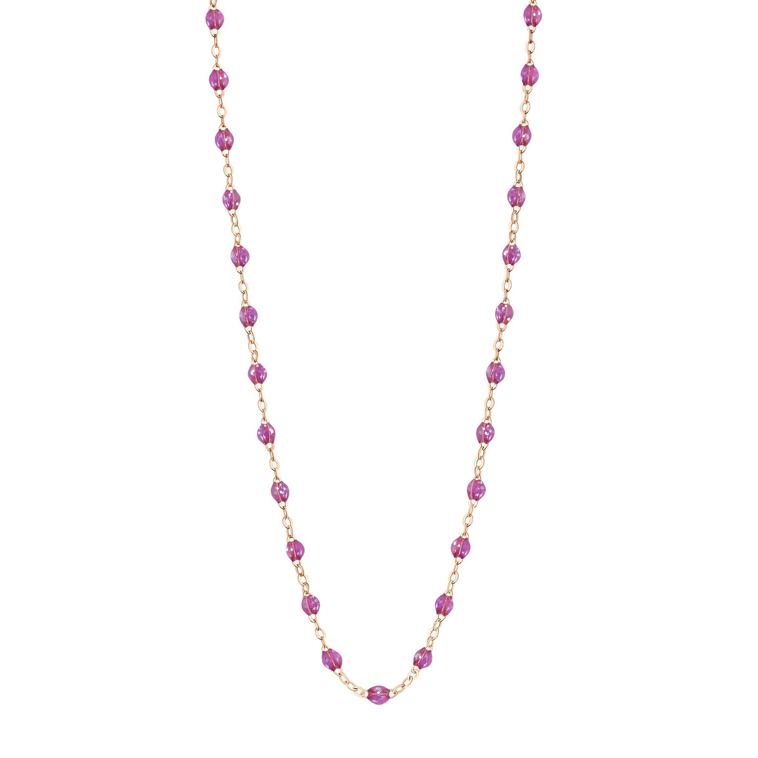 Gigi Clozeau - Collier galaxy Classique Gigi, or rose, 45 cm