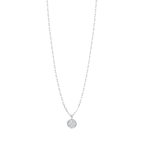 Gigi Clozeau - Collier Pure Gigi Puce, diamants, or blanc, 42 cm