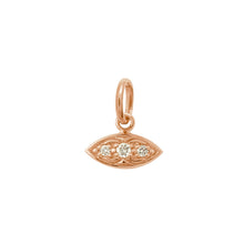Gigi Clozeau - Pendentif Clin d’œil diamants, or rose