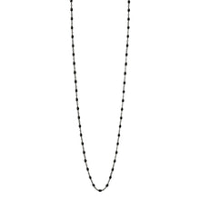 Gigi Clozeau - Sautoir noir Classique Gigi, or noir, 86 cm
