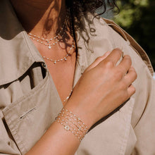 Gigi Clozeau - Bracelet opale Classique Gigi, or jaune, 19 cm