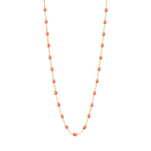 Gigi Clozeau - Collier saumon Classique Gigi, or jaune, 50 cm
