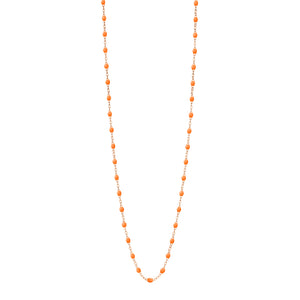 Gigi Clozeau - Sautoir mandarine Classique Gigi, or rose, 60 cm