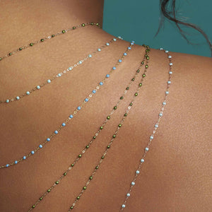 Gigi Clozeau - Collier scarabée Classique Gigi, or jaune, 50 cm