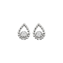 Gigi Clozeau - Boucles d'oreilles Lucky Lotus, diamants, or blanc