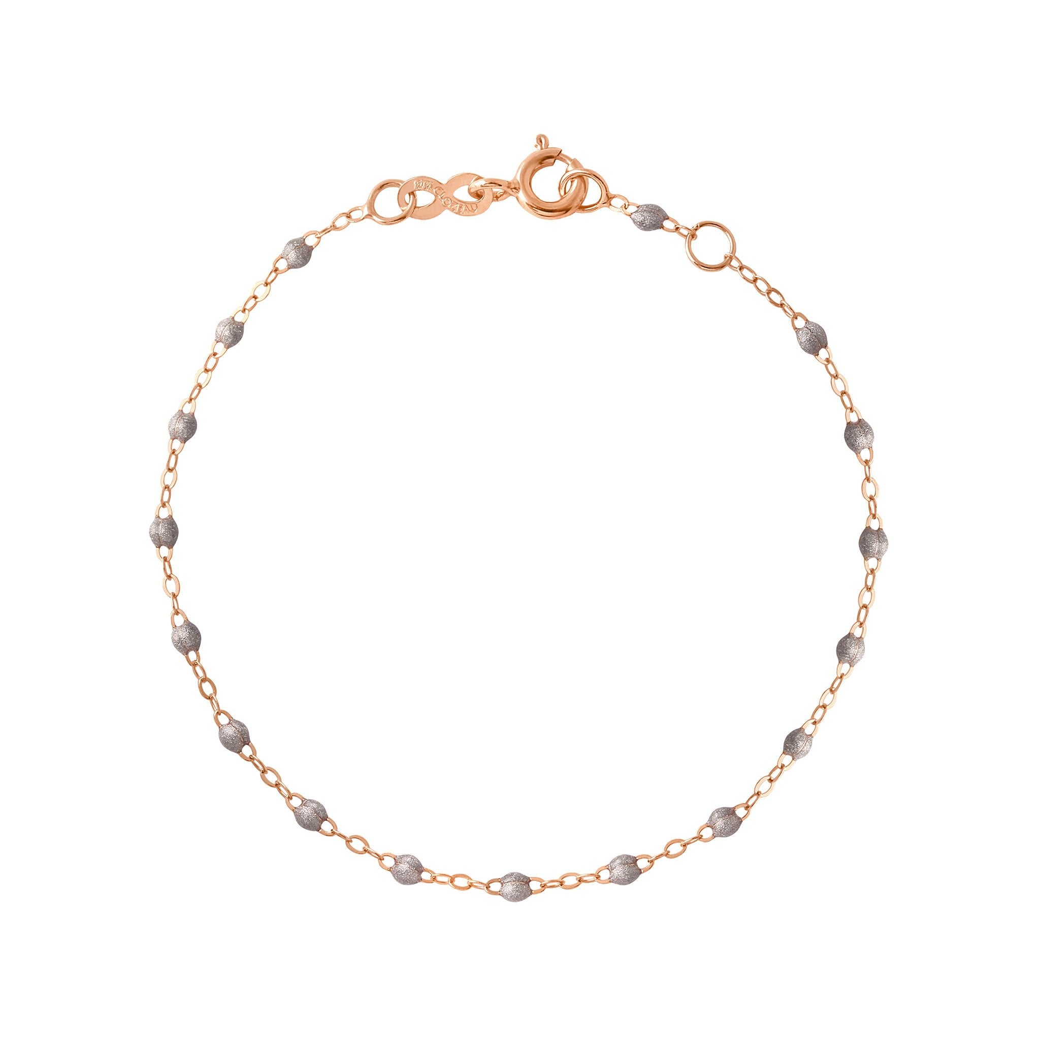 Gigi Clozeau - Bracelet argent Classique Gigi, or rose, 15 cm