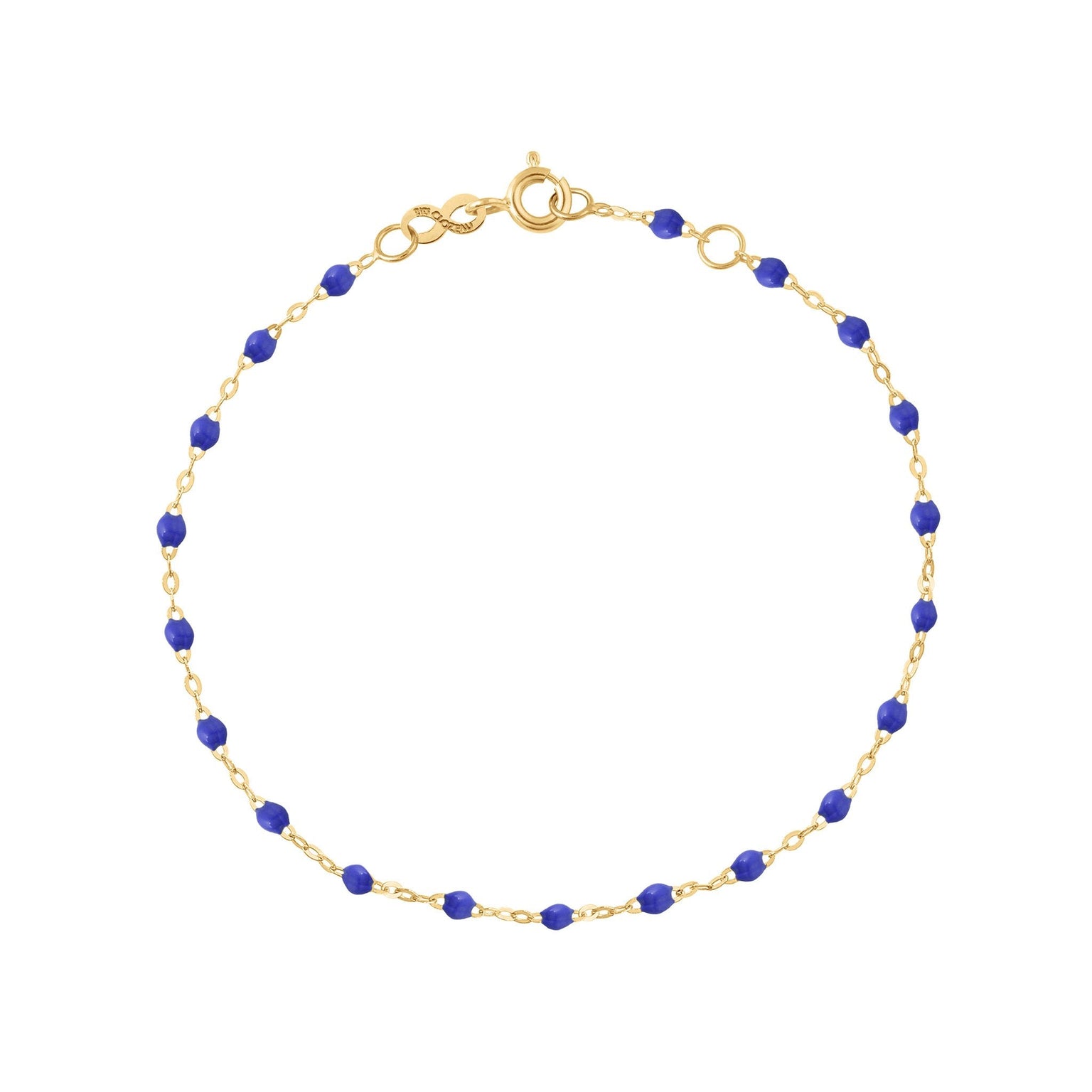 Gigi Clozeau - Bracelet bleuet Classique Gigi, or jaune, 19 cm