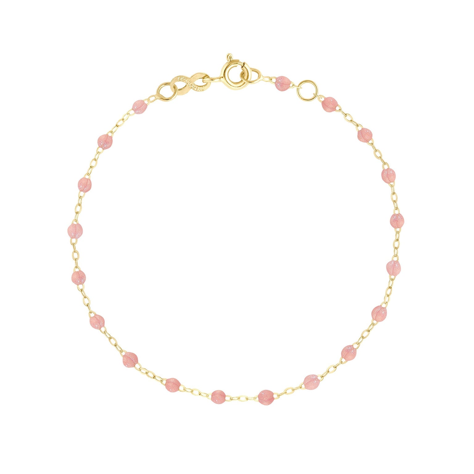 Gigi Clozeau - Bracelet blush Classique Gigi, or jaune, 19 cm