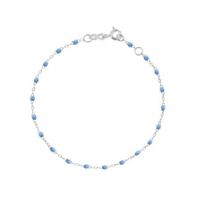 Gigi Clozeau - Bracelet ciel Classique Gigi, or blanc, 19 cm