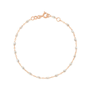 Gigi Clozeau - Bracelet opale Classique Gigi, or rose, 15 cm