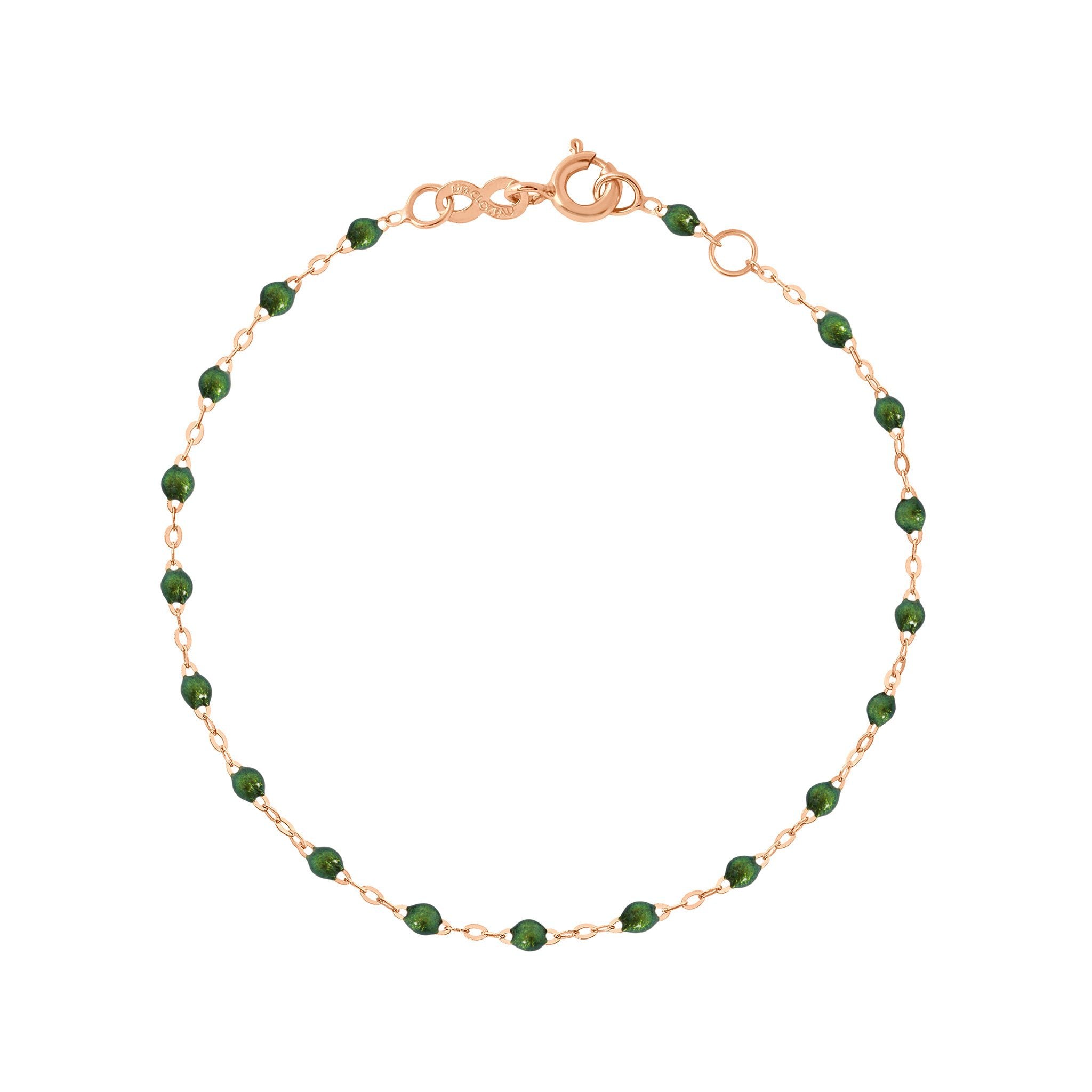 Gigi Clozeau - Bracelet scarabée Classique Gigi, or rose, 15 cm