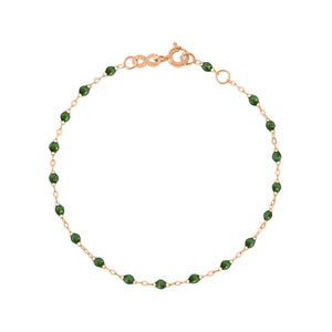 Gigi Clozeau - Bracelet scarabée Classique Gigi, or rose, 15 cm