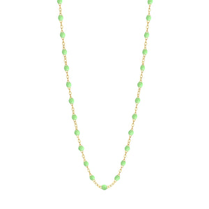 Gigi Clozeau - Collier anis Classique Gigi, or jaune, 50 cm