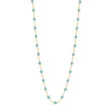 Gigi Clozeau - Collier aqua Classique Gigi, or jaune, 42 cm