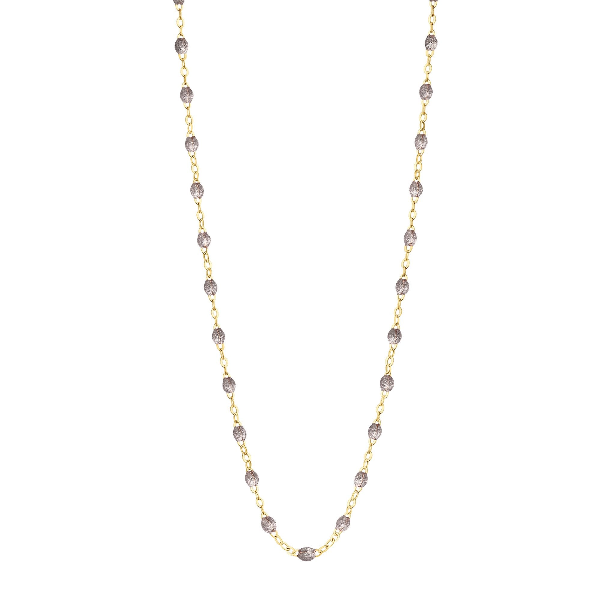 Gigi Clozeau - Collier argent Classique Gigi, or jaune, 50 cm