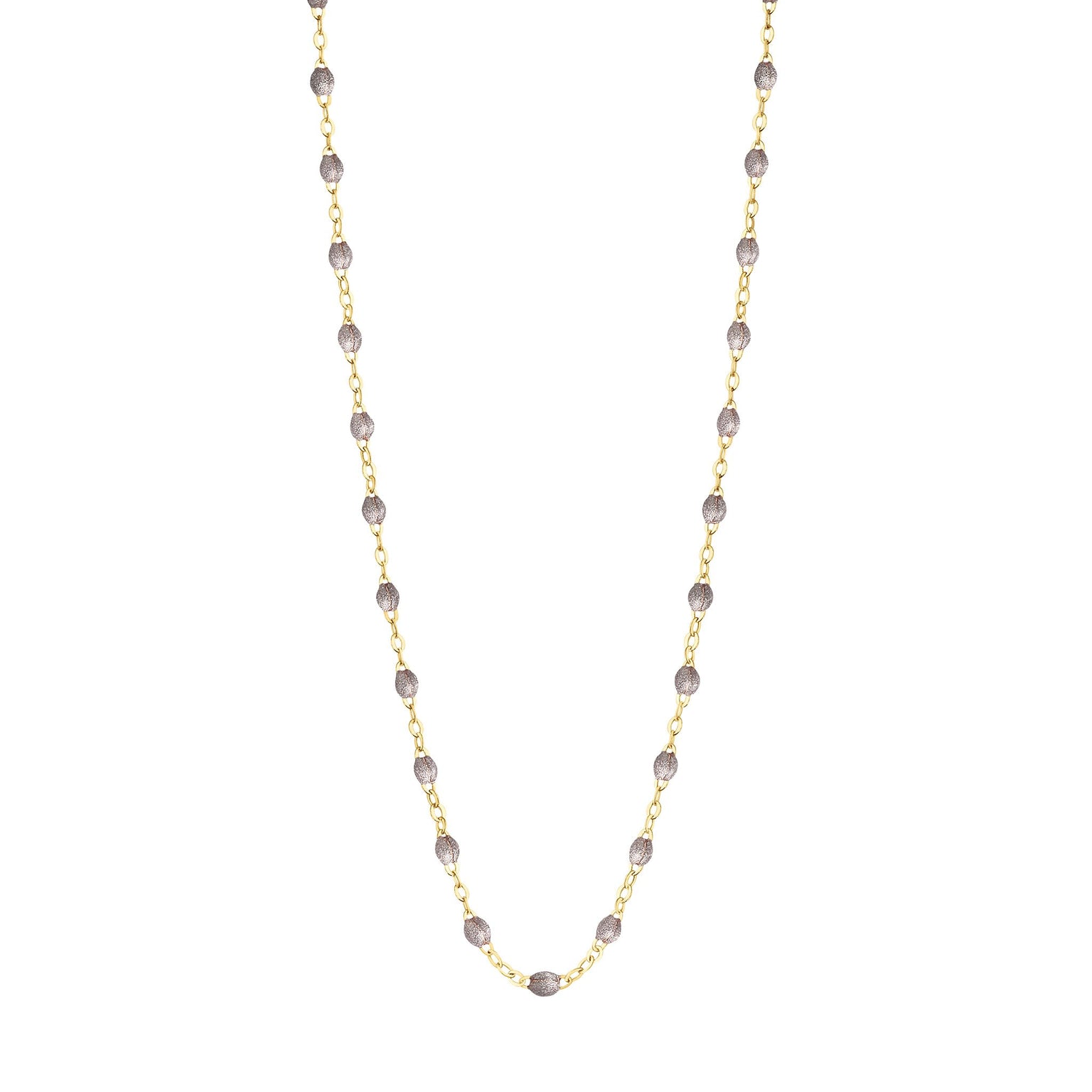 Gigi Clozeau - Collier argent Classique Gigi, or jaune, 50 cm