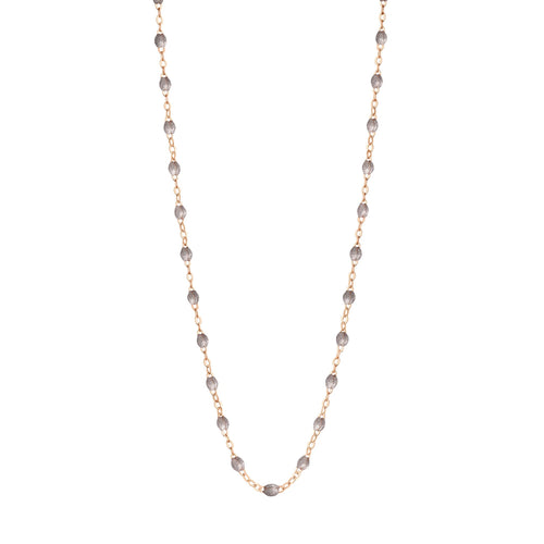 Gigi Clozeau - Collier argent Classique Gigi, or rose, 45 cm