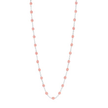 Gigi Clozeau - Collier blush Classique Gigi, or blanc, 42 cm