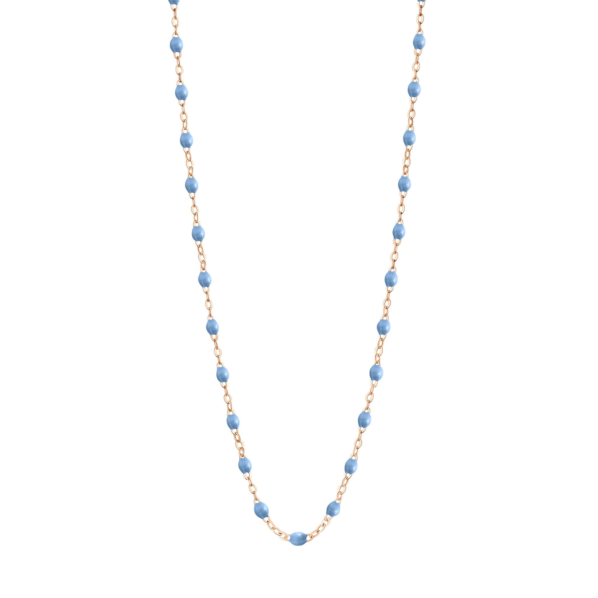 Gigi Clozeau - Collier ciel Classique Gigi, or rose, 50 cm