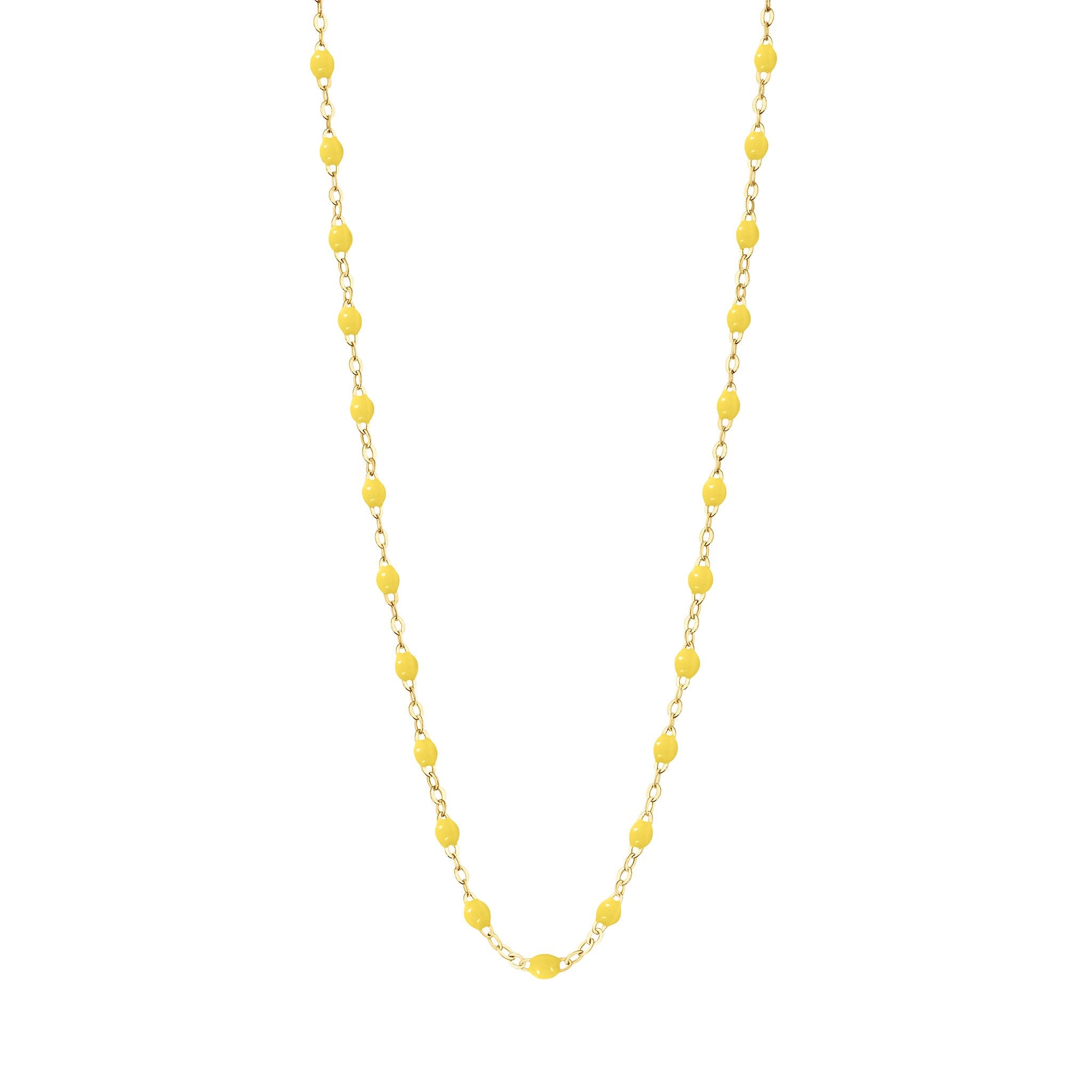 Gigi Clozeau - Collier citron Classique Gigi, or jaune, 42 cm