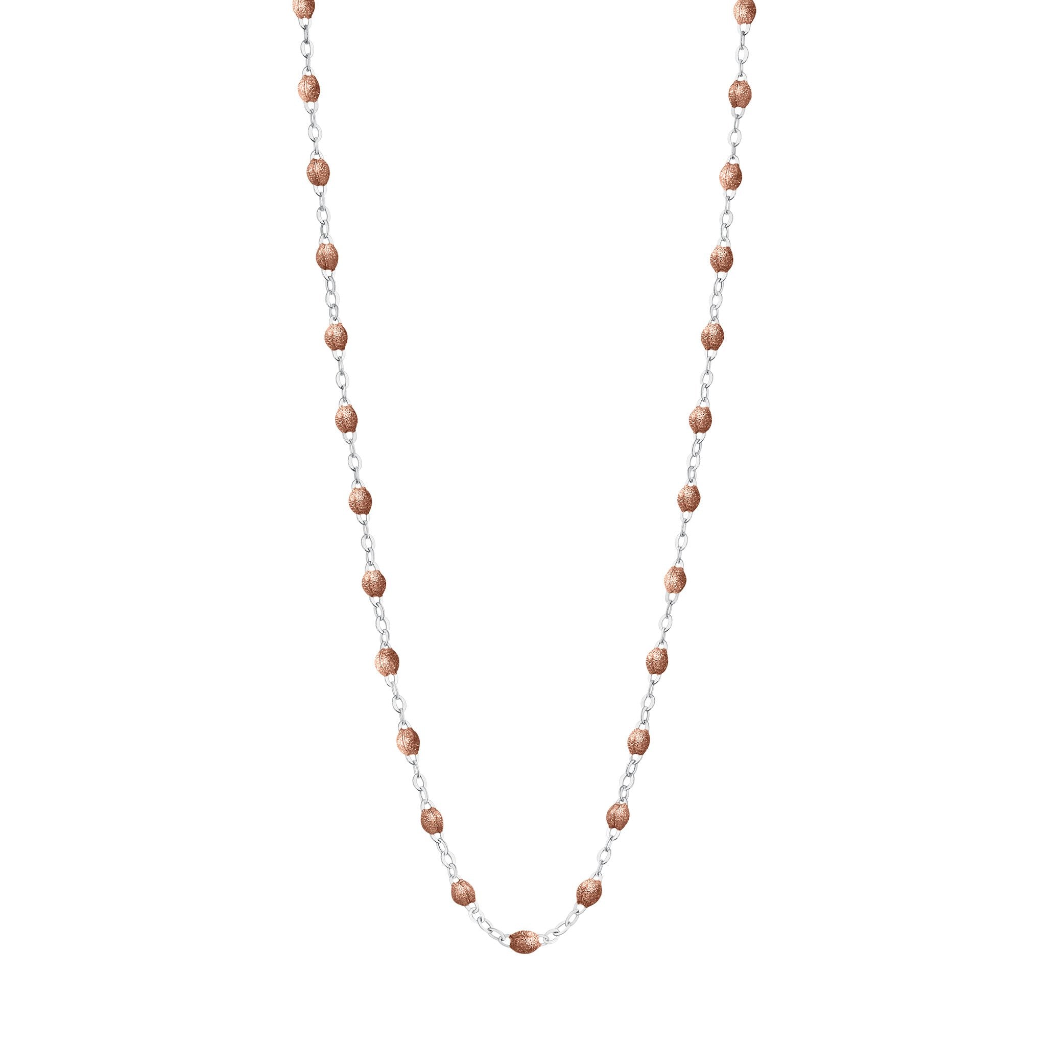Gigi Clozeau - Collier cuivre Classique Gigi, or blanc, 42 cm