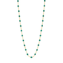 Gigi Clozeau - Collier émeraude Classique Gigi, or jaune, 50 cm