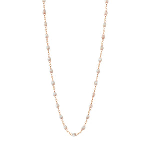 Gigi Clozeau - Collier opale Classique Gigi, or rose, 45 cm
