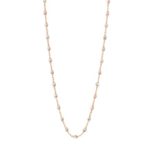 Gigi Clozeau - Collier opale Classique Gigi, or rose, 50 cm