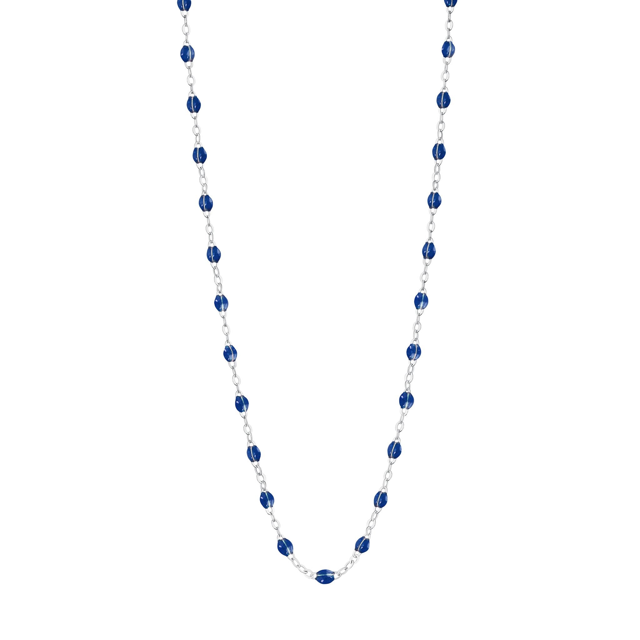 Gigi Clozeau - Collier prusse Classique Gigi, or blanc, 50 cm