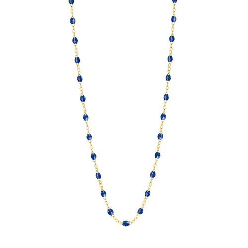 Gigi Clozeau - Collier prusse Classique Gigi, or jaune, 45 cm