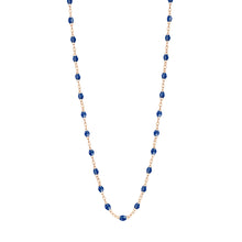 Gigi Clozeau - Collier prusse Classique Gigi, or rose, 45 cm