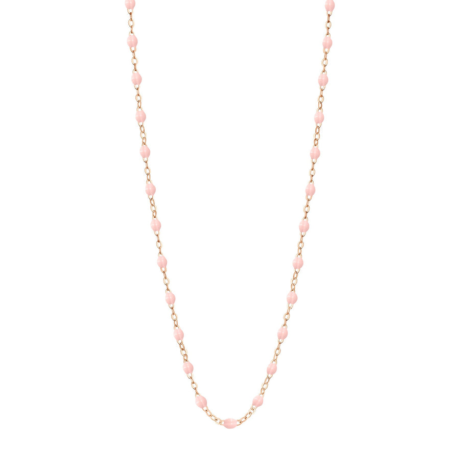 Gigi Clozeau - Collier rose bébé Classique Gigi, or rose, 42 cm