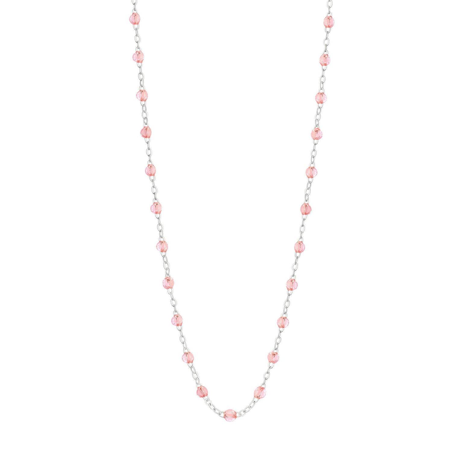 Gigi Clozeau - Collier rosée Classique Gigi, or blanc, 42 cm