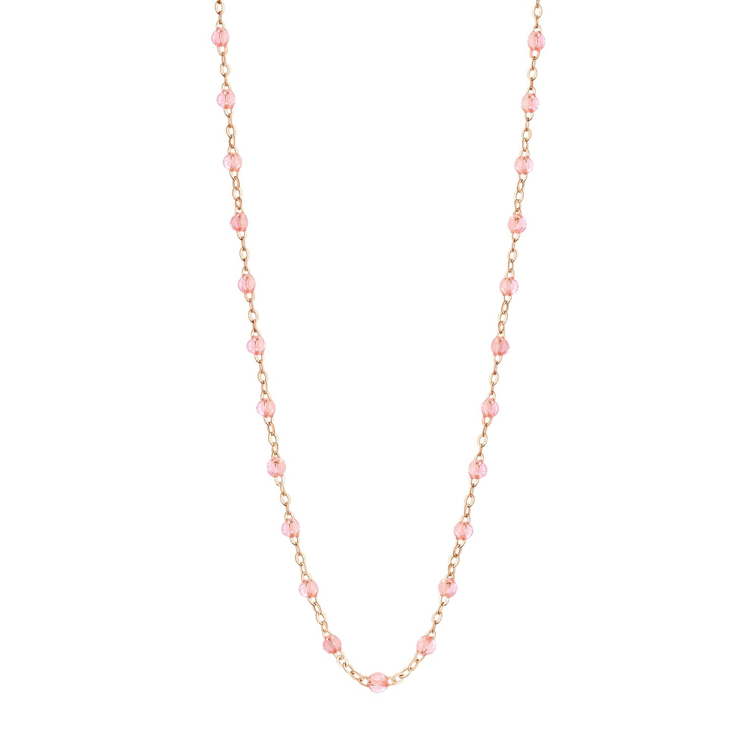 Gigi Clozeau - Collier rosée Classique Gigi, or rose, 45 cm