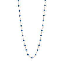 Gigi Clozeau - Collier saphir Classique Gigi, or rose, 50 cm