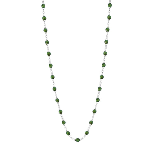 Gigi Clozeau - Collier scarabée Classique Gigi, or gris, 45 cm