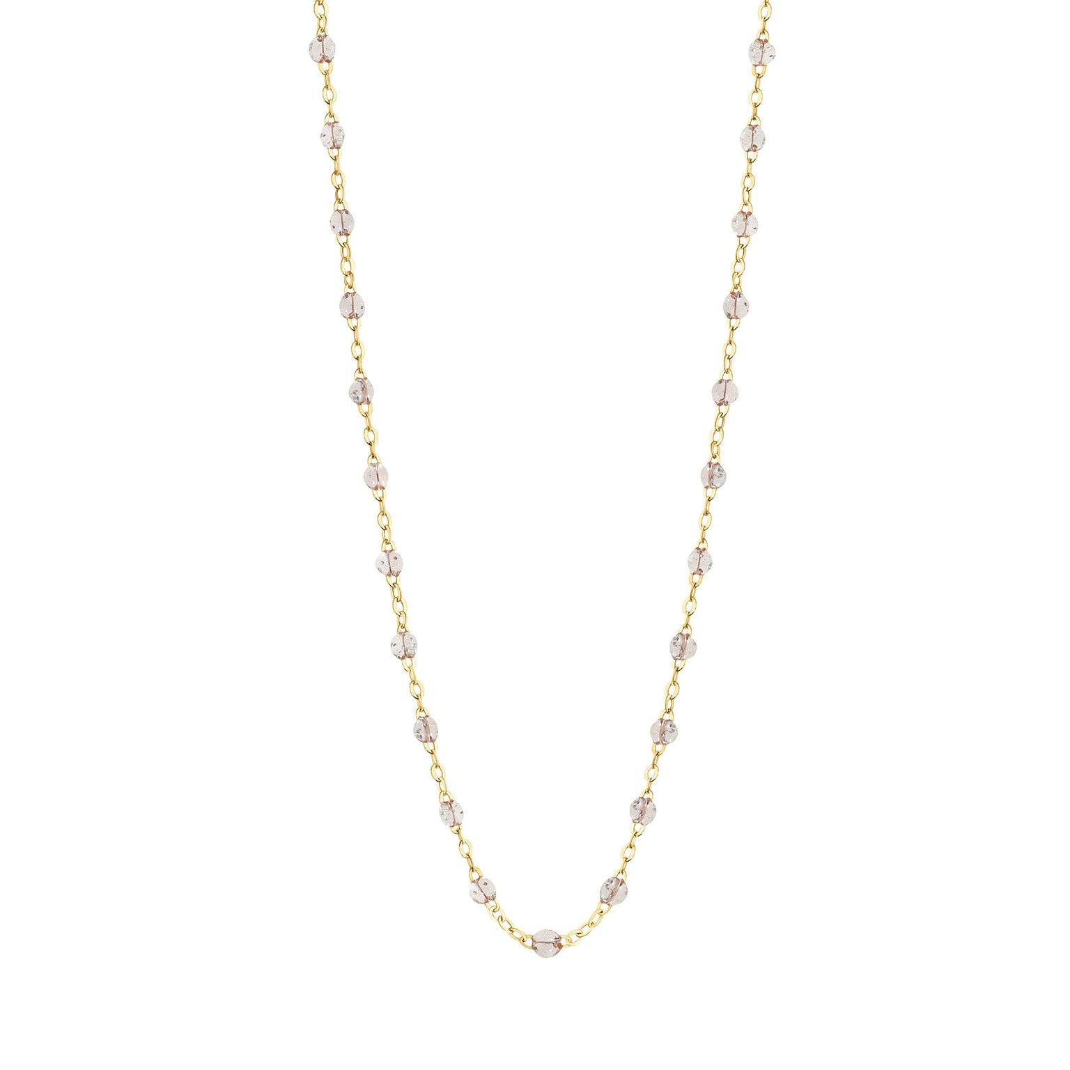 Gigi Clozeau - Collier sparkle Classique Gigi, or jaune, 50 cm