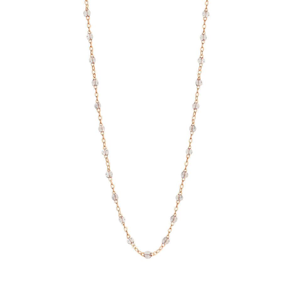 Gigi Clozeau - Collier sparkle Classique Gigi, or rose, 42 cm