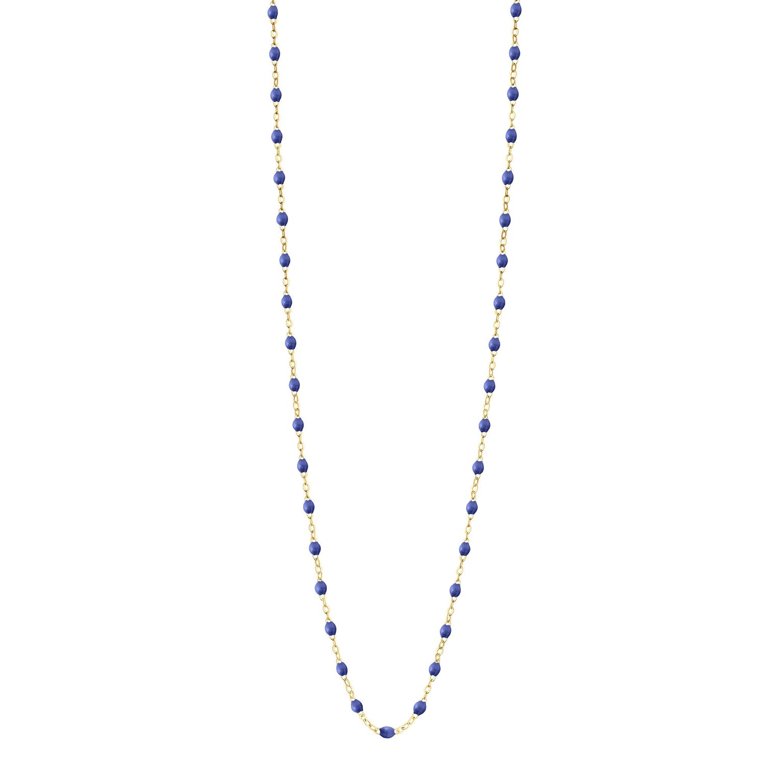 Gigi Clozeau - Sautoir bleuet Classique Gigi, or jaune, 60 cm