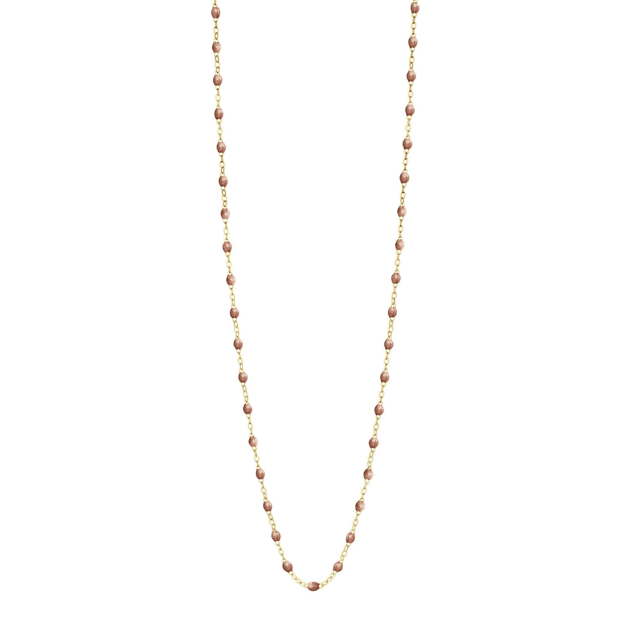 Gigi Clozeau - Sautoir cuivre Classique Gigi, or jaune, 60 cm