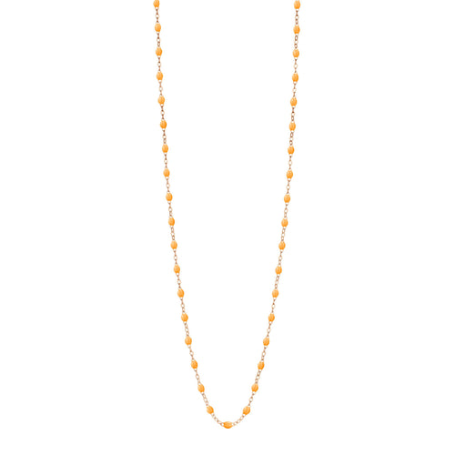 Gigi Clozeau - Sautoir mandarine Classique Gigi, or rose, 86 cm