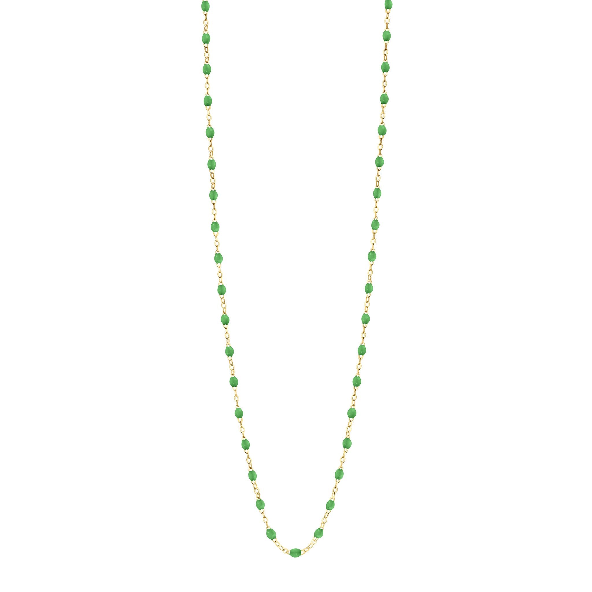 Gigi Clozeau - Sautoir prairie Classique Gigi, or jaune, 86 cm
