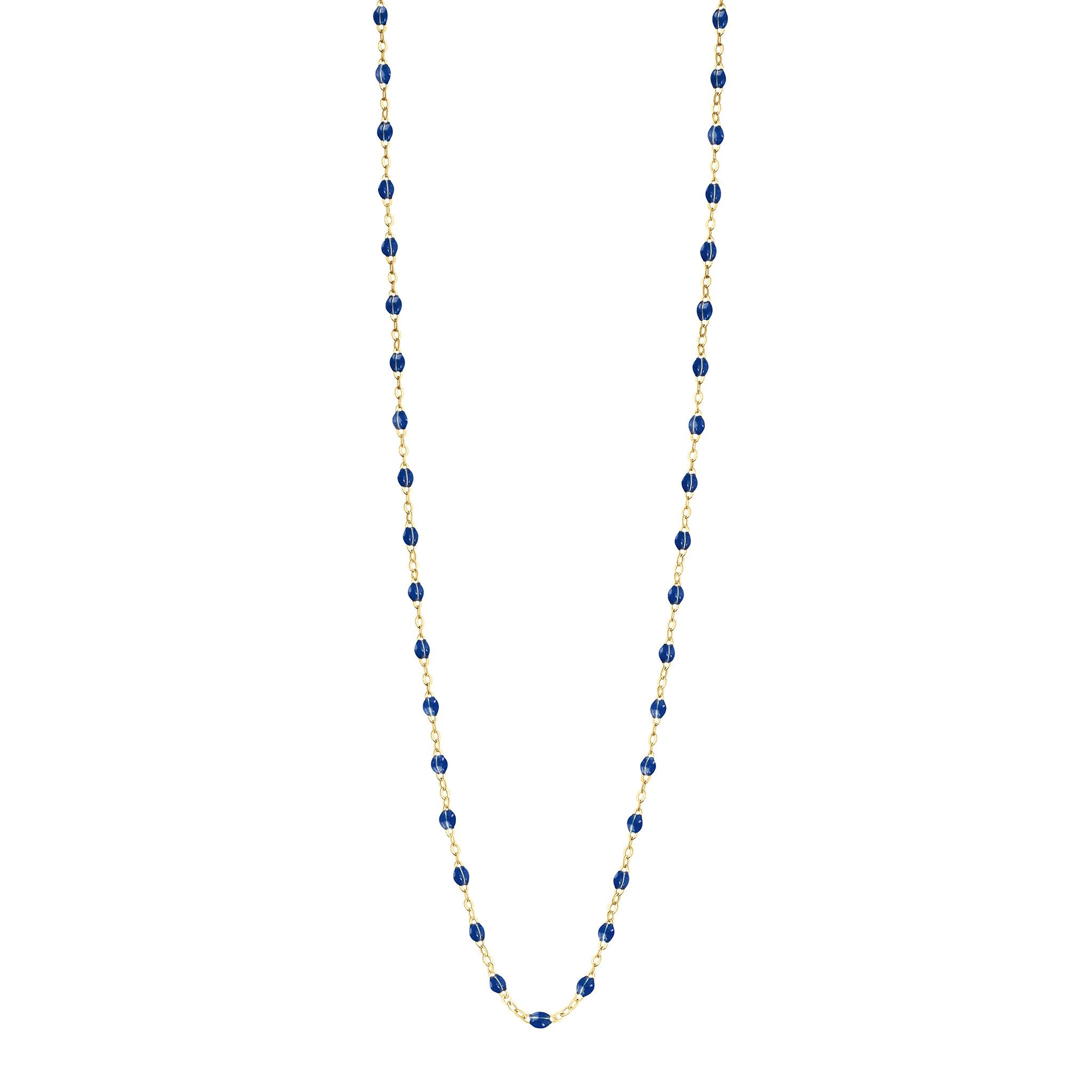Gigi Clozeau - Sautoir prusse Classique Gigi, or jaune, 60 cm