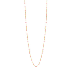 Gigi Clozeau - Sautoir rosée Classique Gigi, or jaune, 60 cm