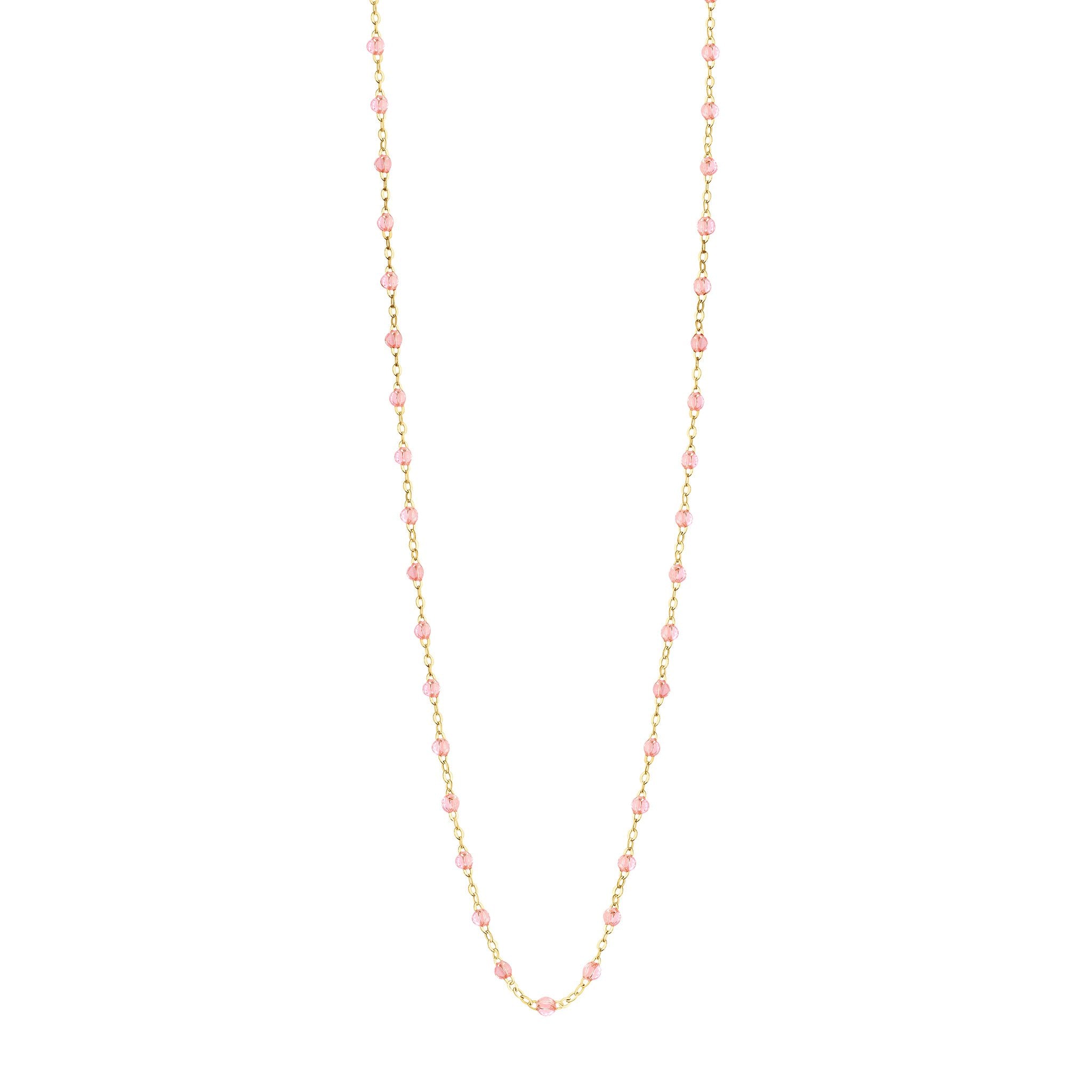 Gigi Clozeau - Sautoir rosée Classique Gigi, or jaune, 86 cm