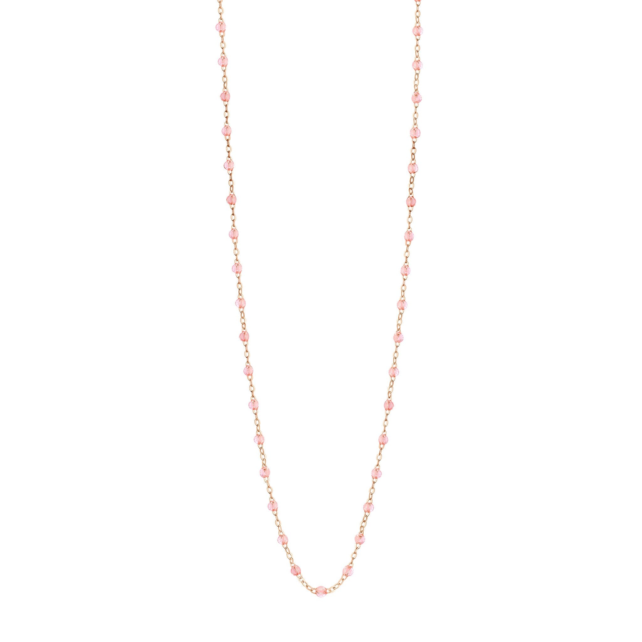 Gigi Clozeau - Sautoir rosée Classique Gigi, or rose, 60 cm