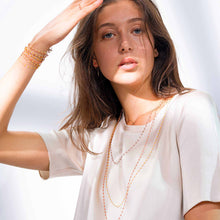 Gigi Clozeau - Collier cuivre Classique Gigi, or rose, 50 cm